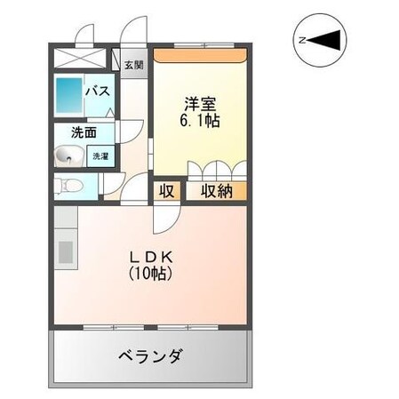 ステーション絆の物件間取画像